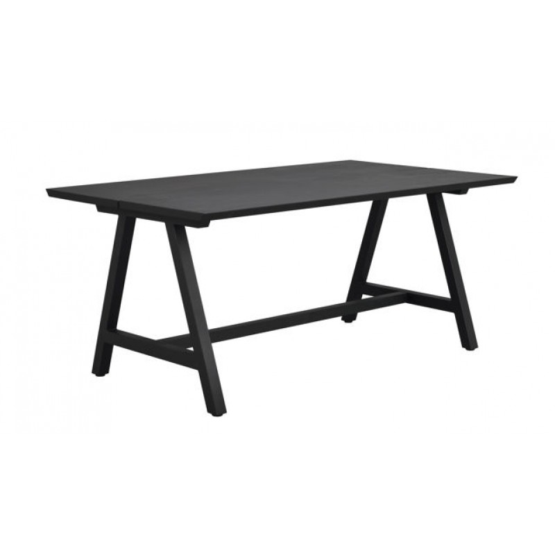 RO Carradale Extending Dining Table A 170x100 Black/Black